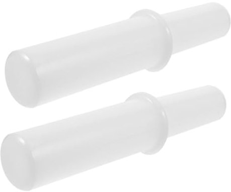 VERDANVERSE Tamper Stick Filler Grinders Meat Mincer Push Threaded Meat Tool Crank Sausage Stuffers Grips Plunger Helper Meatball Maker Tool Meat Rod Meat Stuffer for Sausage White Plastic