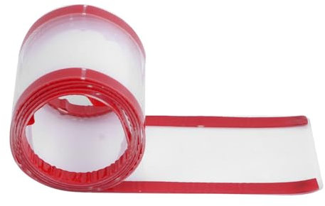 Door Pinch Guard, Safety Hinge Cover Protection Strip for Baby Finger Transparent Anti Pinch (120x10cm)