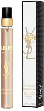 Yves Saint Laurent Libre Flowers & Flames Eau De Parfum Florale Spray for Women, Travel Size 0.33 Fl Oz