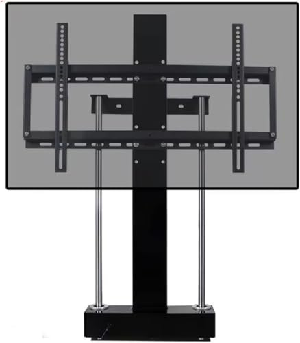 DUANHOZ Electric Ceiling TV Mount, Motorised TV Bracket, Telescopic TV Bracket Motorized Tv Mount, Wall Mounted Hidden Lifting TV Bracket, TV Stand Fits 37-75 Inch TVs