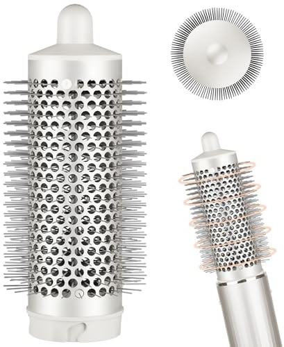 ZEPHBLOW Runde Volumenbürste, kompatibel mit Shark FlexStyle HD400 Serie, runder Bürstenaufsatz in normaler Größe für glattes, gewelltes, lockiges und lockiges Haar, um das Haar zu glätten und Volumen
