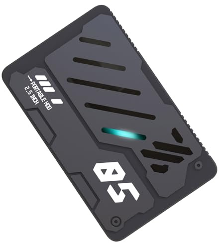 Hard disk esterno sottile USB3.0 da 2,5 pollici con opzione di archiviazione 160G/250G/320G/500G/750G/1TB Unità esterna di trasferimento dati ad alta velocità