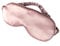 LULUSILK 100% Seide Verstellbare Schlafmaske Augenmaske Schlafbrille für Damen und Herren, Rosa
