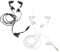 MagiDeal 2Pack 3.5mm Jack Waterproof IPX8 Swimming Stereo Earphones & Clip Swim Water Sports & Diving for Android & IOS Phones, MP3 Player