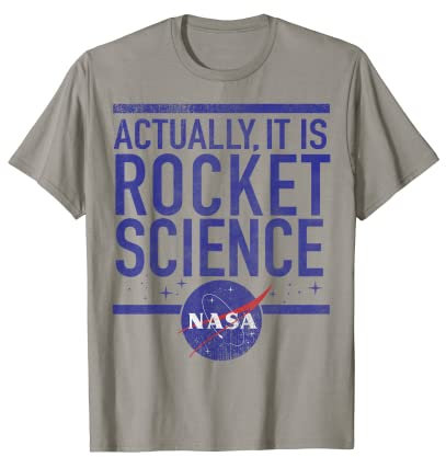 NASA Actually It Is Rocket Science Graphic T-Shirt T-Shirt