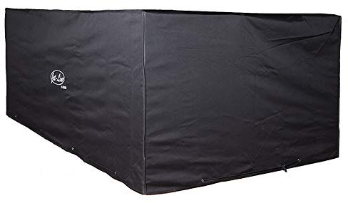 Jet-line - Telone di copertura, 1,85 x 1,18 x 0,7 m, nero