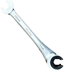 Neilsen 17mm Ratchet Flare nut Wrench Spanner