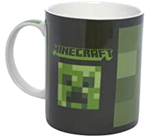 MINECRAFT - Tazza Personalizzata in Porcellana - Mug Colazione con Manico, Utilizzabile in Microonde e Lavastoviglie - 350 ml