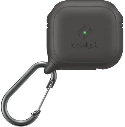 Catalyst Waterproof Case for AirPods 3rd Generation - Wireless and USB-C Charging Compatible AirPods Gen 3 Case, Drop Protection AirPod Case 3rd Generation One Piece Design with Carabiner