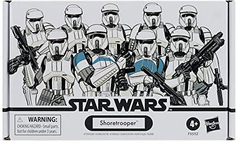 Star Wars The Vintage Collection Shoretrooper 4-Pack, Action Figure Set by Habro