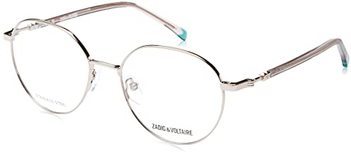 Zadig & Voltaire PANTOS Edelstahl Brillen in Shiny Red Gold für Damen, Brille mit Sehstärke, optional mit Sonnenbrillen tönung oder Blaulichtfilter (Modell VZV351)