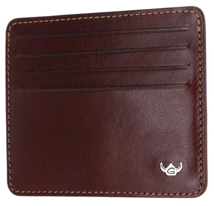 Golden Head Leder Kartenhalter Colorado RFID Protect Kartenetui 4440 Tabacco braun