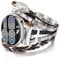 CHARMINGO 20mm Leather Watch Band Compatible with Samsung Galaxy Watch 6/4/5/Active 2 Watch Band 40mm 44mm/Galaxy Watch 5 Pro 45mm/Watch 3 41mm/Watch 4 Classic 42mm 46mm, Wrap Bracelet for Women Men