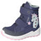 RICOSTA Mädchen Winterstiefel Annika, Kinder Boots, Weite: Mittel, lose Einlage, Sympatex, Blinklicht, Nautic/Marine/hellblau (180), 30 EU