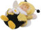 HONMEET 1stück Knitted Bee Doll Kreatives Festival-dekorationsspielzeug Kuscheltier Für Kinderzimmer Wohnzimmer Und Garten Hautfreundlich Leicht Zu Reinigen Für Feste Und