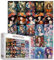 Tucocoo Puzzle 1000 Teile für Erwachsene Schöne Frau Malerei Fantasy Puzzle Kunst Collage Puzzle schwierig für Familienaktivitäten Bunte Spielzeug Wanddekoration