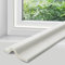 Window Draft Excluder, 393 inch/10m Self-Adhesive Draught Excluder, Soundproof Door Seal Strip, Door Insulation Foam Tape, Window Draft Blocker White, Weather Stripping Seals for Door Frame