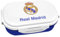 ms móvil shop Fiambrera Real Madrid con Cubiertos | Diseño Oficial con Escudo del Club | Libre de BPA | Compacta y Resistente | Ideal para Escuela, Trabajo y Actividades al Aire Libre