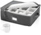 Cup Storage Box - 2 Pack Mug Storage Boxsand with Dividers Containers Holds 24 Glassware, Stackable Coffee Mug Organizer Bin and Tea Cup with 2 Metal Zipper and Handles