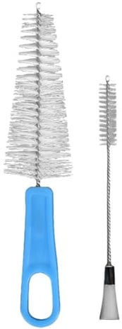 Tuesoa Saxophone Mouthpiece Cleaning Brush Kit Oboe Dust Bristles Cleaner Brushes for Sax Flute Trumpet Clarinet