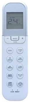 Télécommande de Remplacement for climatiseur Qlima SC3325 SC3348 SC3331 SC3364 S3325 S3364 S3331 S3348
