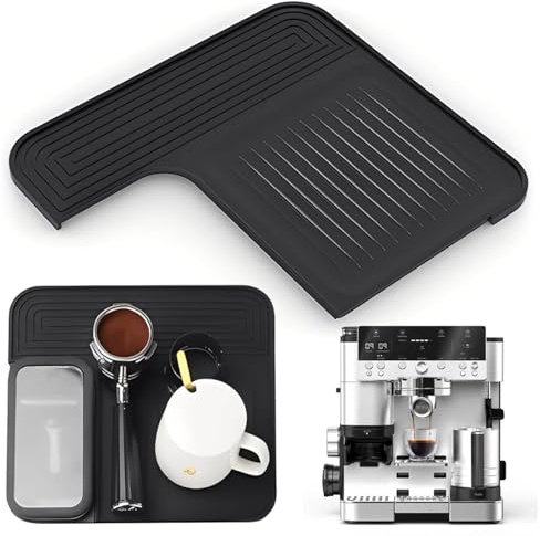 Tappetino in silicone per Ninja Luxe Cafe Premier ES601EU, protezione antigraffio e resistente al calore, con fondo antiscivolo, lavabile in lavastoviglie e disinfettabile, perfetta protezione per