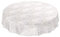 ANRO Wachstuchtischdecke Wachstuch Wachstischdecke Tischdecke abwaschbar Abstrakt Stimmung Laub Grau Rund 120cm