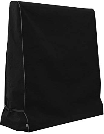 Xiliy Housse pour Table de Ping Pong 420D, Étanche, Anti-poussière, Anti-UV, Robuste Tissu Oxford Bâche de Protection Table de Tennis de Table,165 X 70 X 185 cm