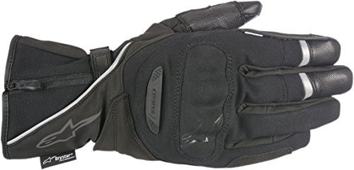 Alpinestars Men's Men's Primer Drystar Black Leather Gloves 3528418-10-XL