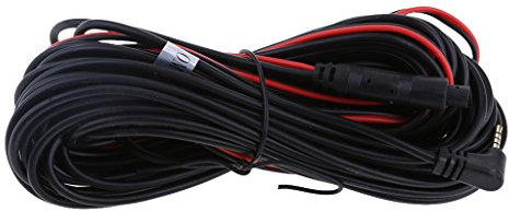 MagiDeal 32Ft Car RCA Video Extension Cable 4 Pin to 2.5mm for Car Van Rearview Camera Premium Car Accessories Tools