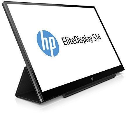 HP 3HX46AA#AC3 EliteDisplay S14 - LED monitor - 14 - portable - 1920 x 1080 Full HD (1080p) - IPS - 200 cd/m2-700:1-5 ms - USB-C :: (Monitors > Monitors)