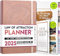 Law of Attraction Terminplaner 2025 - Deluxe Wochen- und Monatsplaner, eine 12-monatige Reise zur Steigerung der Produktivität und des Glücks, Life Organizer, Gratitude Journal, Sticker, Geschenkbox