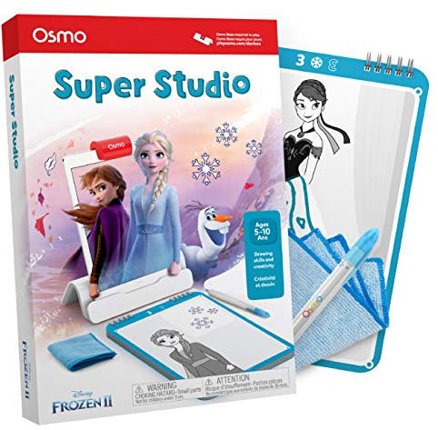 Osmo - Super Studio Disney Frozen 2 - Ages 5-11 - Learn to Draw - For iPad or Fire Tablet (Osmo Base Required)