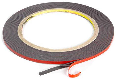 Doppelseitiges Hochleistungsklebeband 3M 5952F universelles Acrylic Plus Klebeband schwarz 3mm x 4 Meter