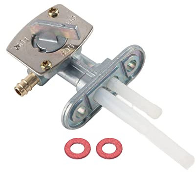 Robinet de réservoir d'essence, robinet de robinet de robinet d'essence de robinet d'essence de réservoir d'essence pour PW80 PY80 PeeWee 80 TTR125 2000-2005robinet essence quad chinois robinet essen