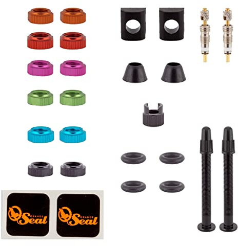Orange Seal Versa-Valve Stems 48mm - Pair