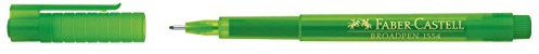 Faber-Castell Filzstifte, Broadpen, große Spitze, Grasgrün, 3 Stück