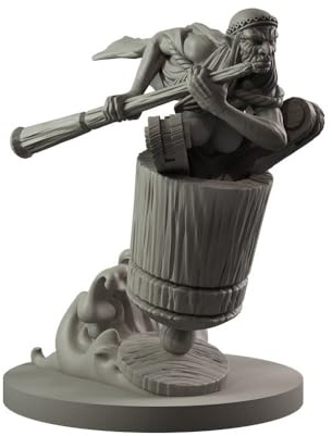 Mantic Games MGHB207 Mini-Expansion for Hellboy: The Board Game adds The Cunning Baba Yaga to Your Adventures