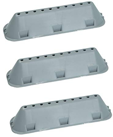 Marel Shop® - Kit 3 PZ Battitori Trascinatori Cesto per Lavatrice compatibile con Indesit Ariston 183 x 54 mm per Modelli : WMF740 - WML560 - HVL241