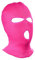 SUNTRADE 3 Loch Beanie Face Mask Ski für Männer und Frauen, Rosered,one Size