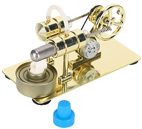 Kit Moteur Stirling à Air Chaud en Acier Inoxydable - Modèle Jouet Éducatif de Physique pour Enfants
