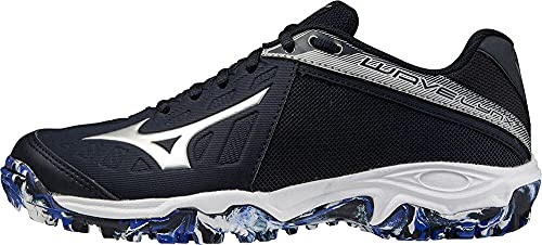 Mizuno Wave Lynx Feldhockey-Schuh Princess Blue/White/Ignition Red 36.5