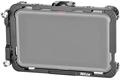 Nitze Gabbia per Atomos Ninja/Ninja Ultra/Ninja V/Ninja V Plus/Zato Connect/Shinobi con Morsetto per Cavo HDMI - JT-A02A