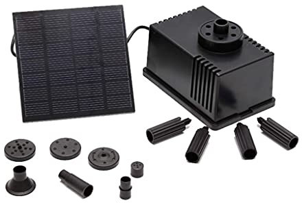 fikujap Pompa a energia Solare con Pompa Solare con Pompa Solare con Pannello Filtro per Piscina per la Stagno Pompa Solare