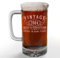 Vintage 2004 Etched 16oz Glass Beer Mug - 21st Birthday Gifts for Men - Cheers to 21 years old - 21st birthday decorations for him - Best Engraved Beer Gift ideas for Men - Dad Grandpa 2.0