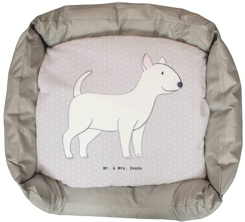 Mr. & Mrs. Panda Hundebett Bullterrier Lebensretter - Geschenk, Hundeschlafplatz, Hundekissen, Hundeliege, Hunderasse, Hundedecke, Welpe, Hundebett