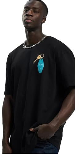 Mister Tee Unisex T-Shirt, Black, S Große Größen Tall