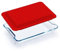 Glas-Auflaufform für Ofen, Glas-Ofenform Lasagne (mit Deckel-2.5L)