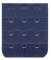 Yurosiay 8 Stück Damen BH Verlängerung BH Extender 3 Haken Bunt Breit BH Verlängerung Weich Bequem BH Erweiterung Bra Extender 3 Hook 3 Reihen BH Band für Frauen Mädchen 4.5×5cm Navy blau