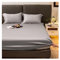 OBONG Premium Spannbettlaken 100% Tencel Lyocell Eukalyptusfasern Spannbetttuch for Allergiker Antibakteriell Ganzjahres Bettwäsche (Color : A, Size : King)